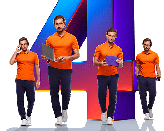 Великолепная четверка Ростелеком в посёлок городского типа Каменка (Приморский край)